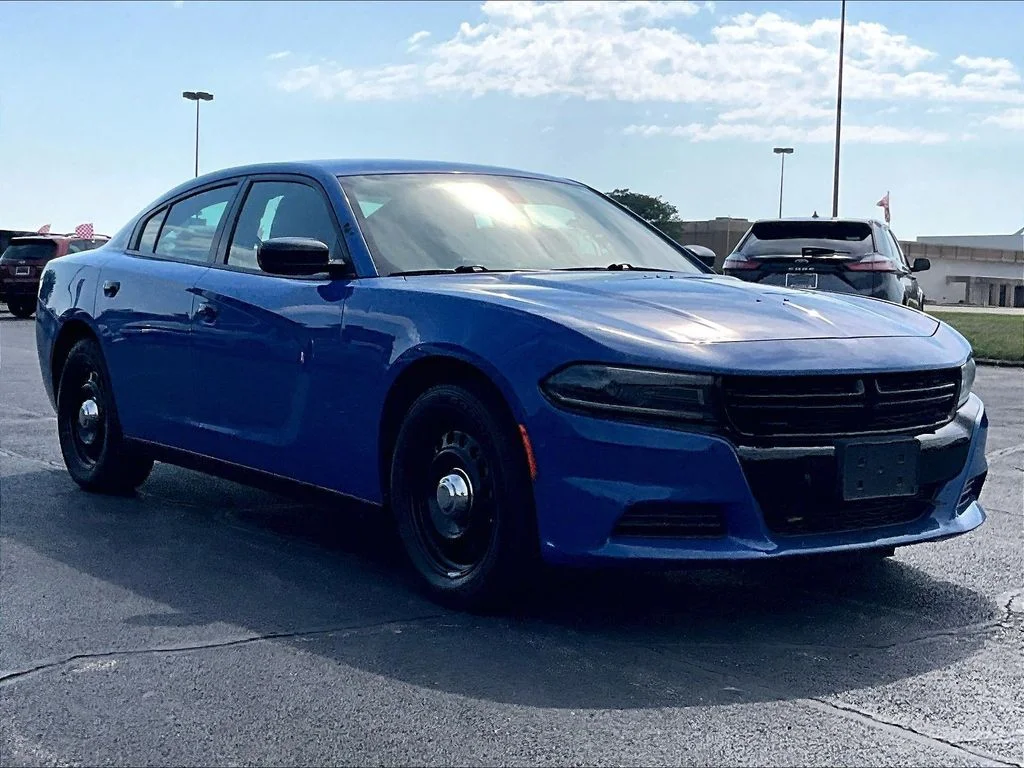 Used 2021 Blue Dodge Police image 2