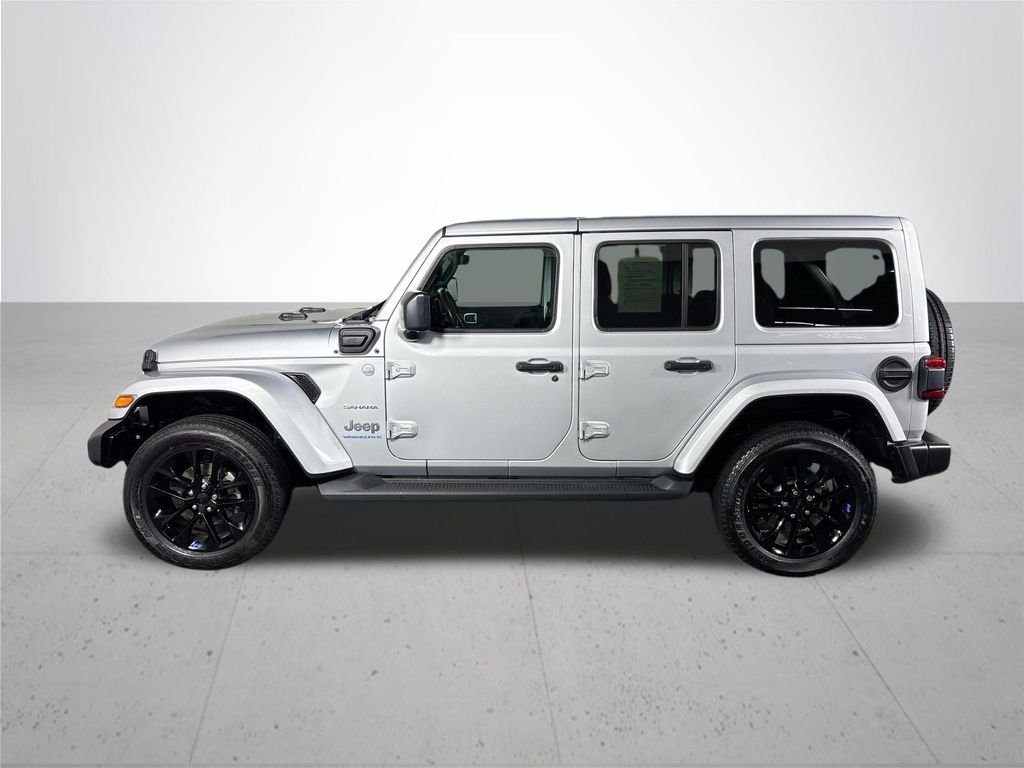 Used 2023 Silver Jeep Sahara 4xe image 9