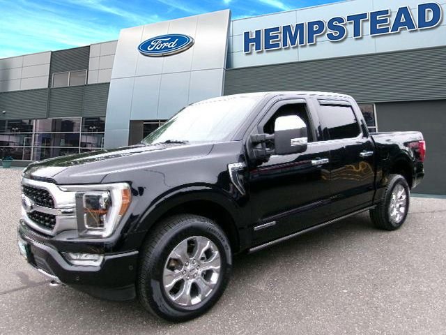 Certified Used 2023 Agate Black Metallic Ford Platinum image 1