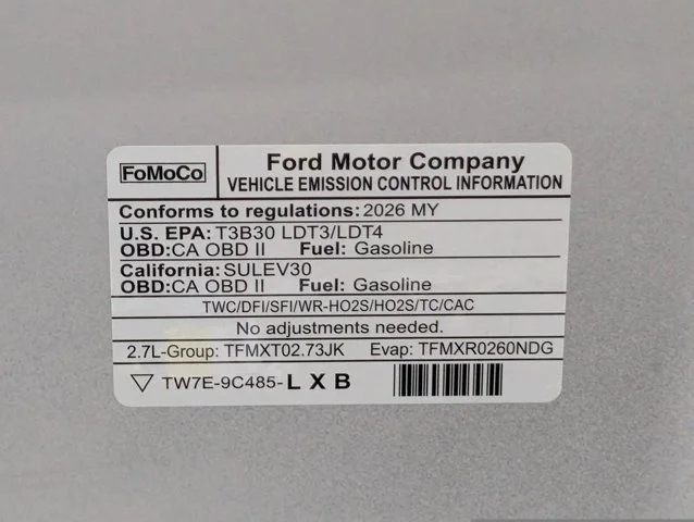New 2026 Iconic Silver Metallic Ford STX® image 56