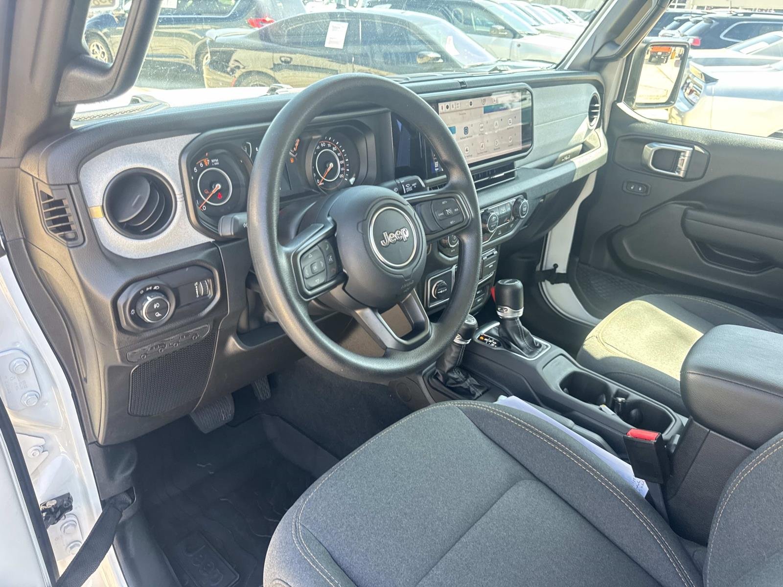 Used 2026 Bright White Clearcoat Jeep Sport image 17
