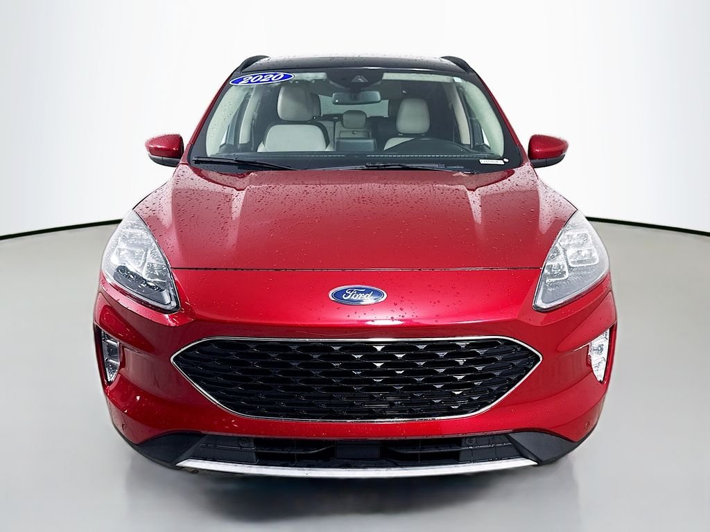 Used 2020 Rapid Red Metallic Tinted Clearcoat Ford Titanium image 7