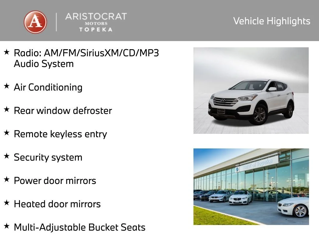 Used 2016 White Hyundai 2.4 Base image 2