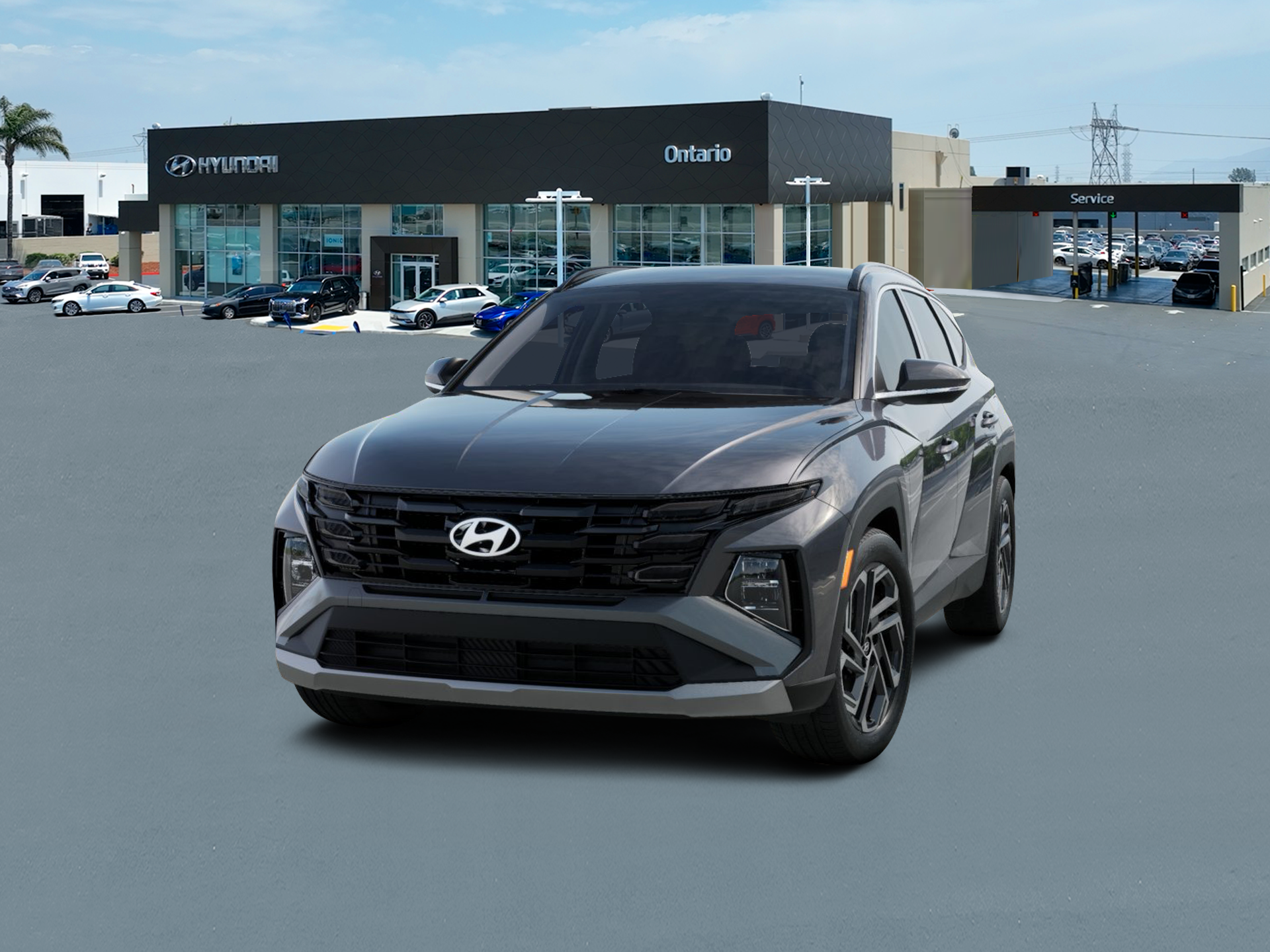 New 2026 Gray Hyundai SEL Plus image 1
