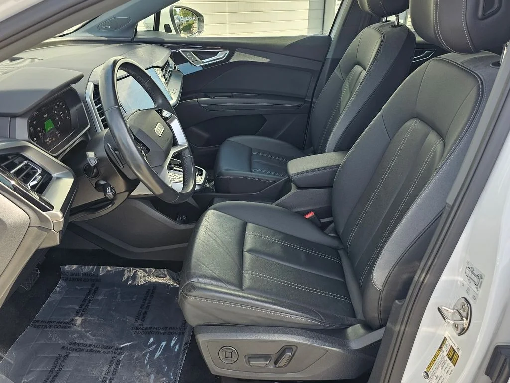 Used 2023 White Audi Premium Plus image 2