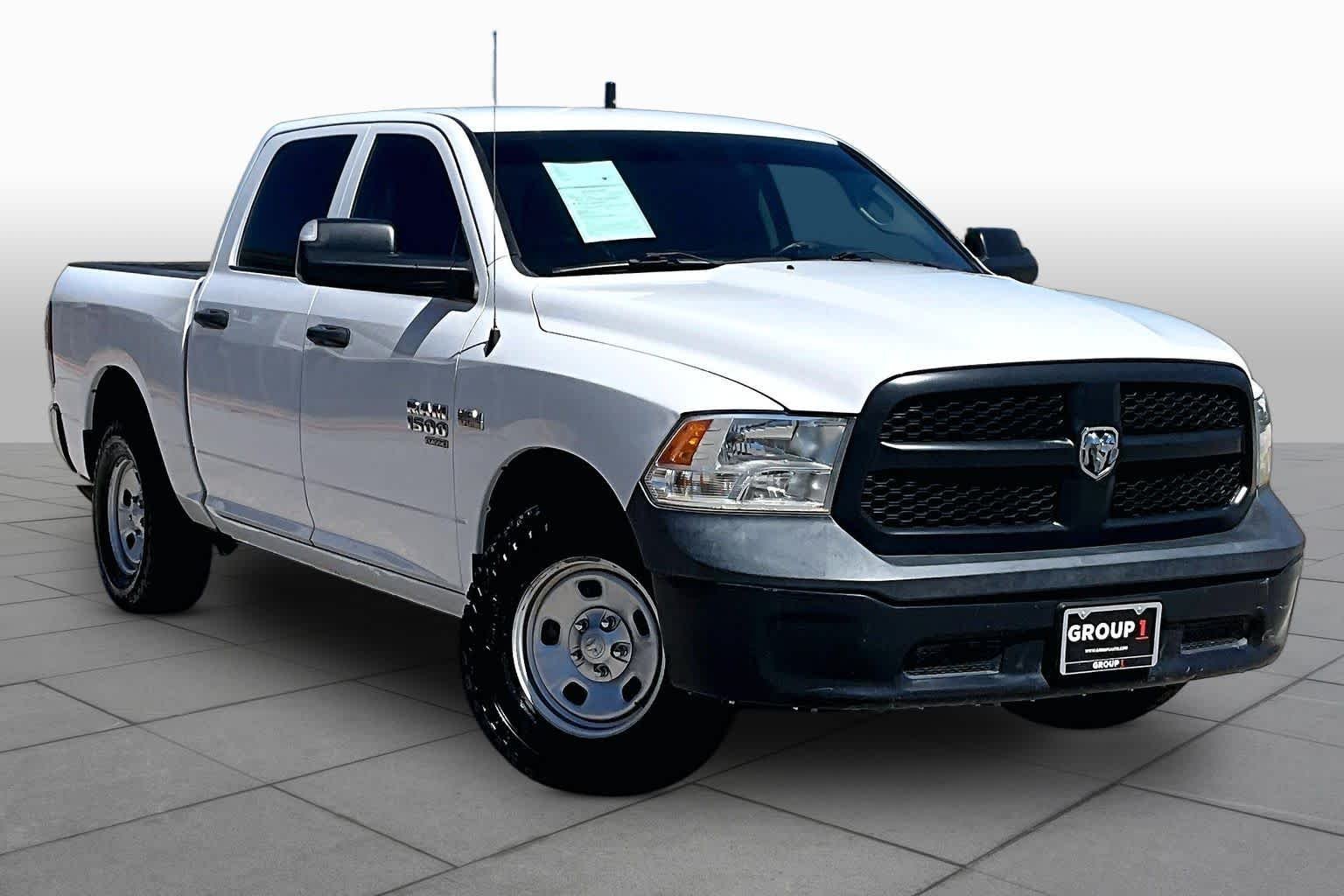 Used 2022 Bright White Clearcoat Ram Tradesman image 3