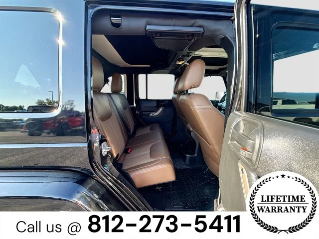 Used 2017 Black Jeep Unlimited Sahara image 24
