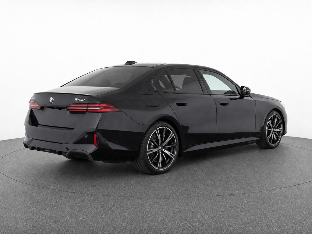 Certified Used 2024 Black Sapphire Metallic BMW 540i xDrive image 3