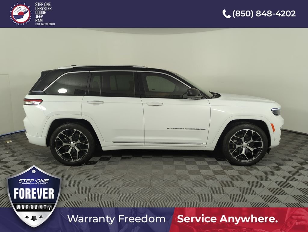 Used 2023 White Jeep Summit Reserve 4xe image 7