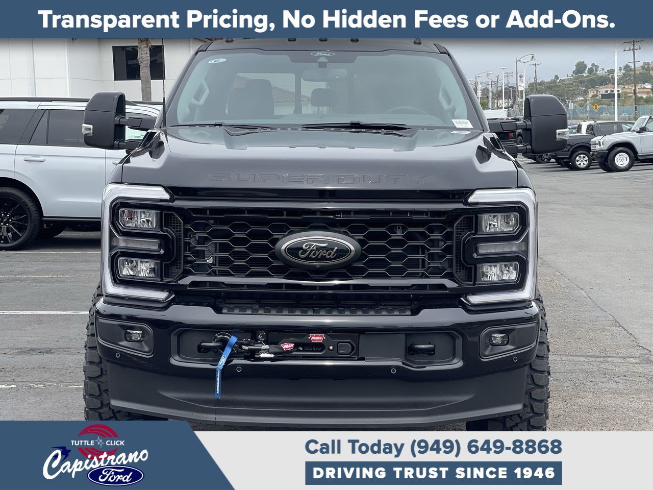 New 2026 Agate Black Metallic Ford LARIAT image 2