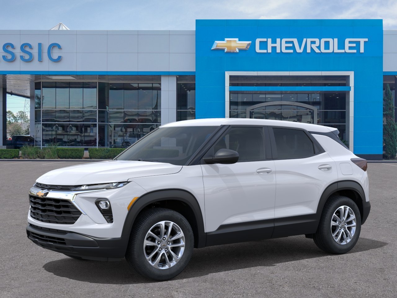 2026 Chevrolet Trailblazer LS White at Classic Elite Chevrolet Sugar Land