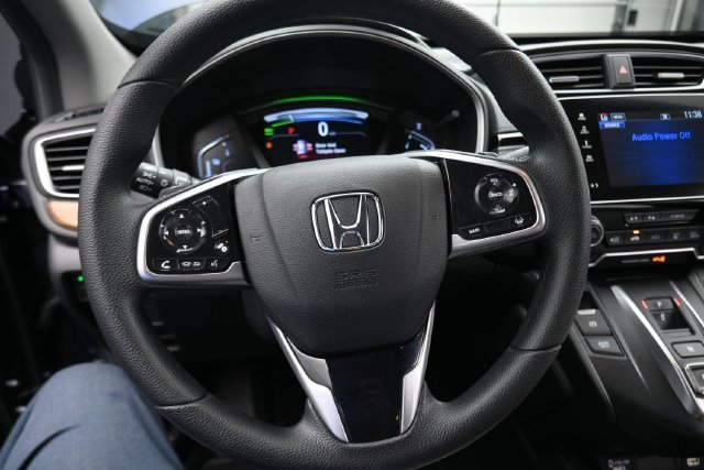 Certified Used 2021 Obsidian Blue Pearl Honda HYBRID EX image 14