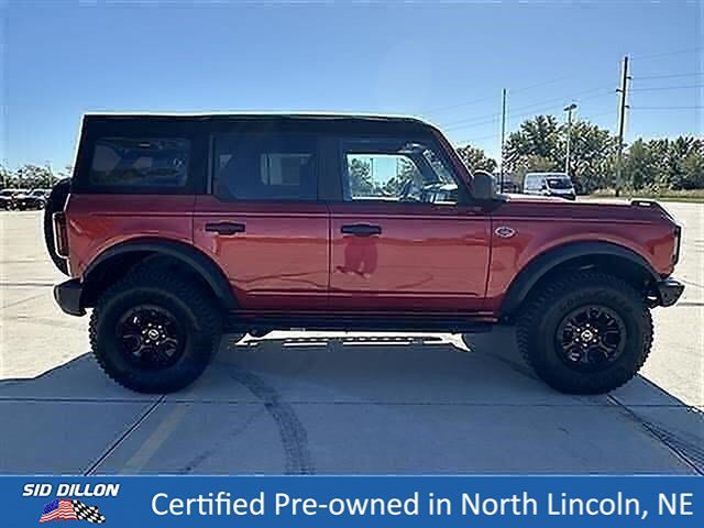Certified Used 2023 Hot Pepper Red Metallic Tinted Clearcoat Ford Wildtrak image 3