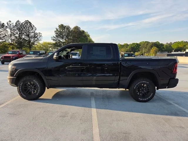 New 2026 Diamond Black Crystal Pearl-Coat Exterior Paint RAM Rebel image 4