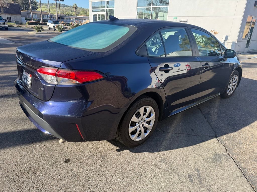 Used 2022 Blue Toyota LE image 6
