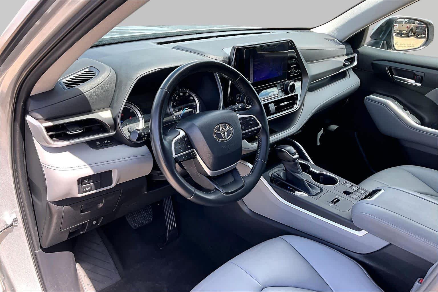 Used 2023 Celestial Silver Metallic Toyota Hybrid XLE image 18