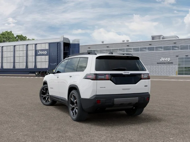 New 2027 Bright White Clear-Coat Paint Jeep Overland image 3
