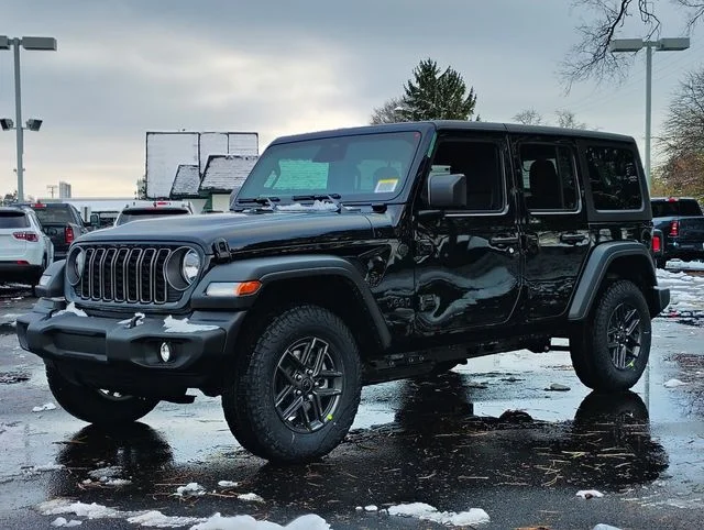 New 2026 Black Clear-Coat Exterior Paint Jeep Sport S image 6