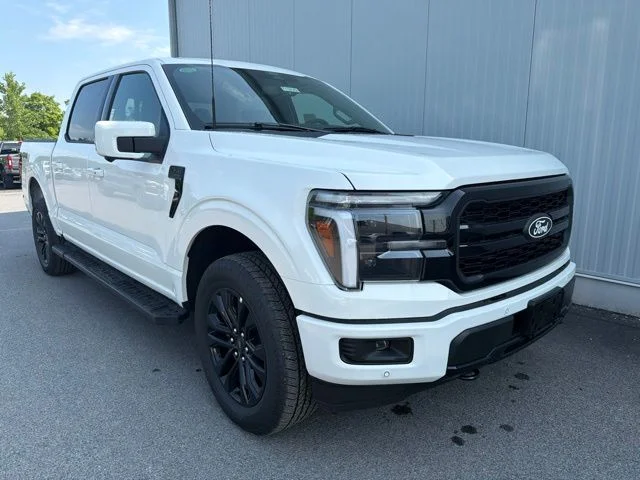New 2026 Star White Metallic Tri-Coat Ford Lariat® image 1