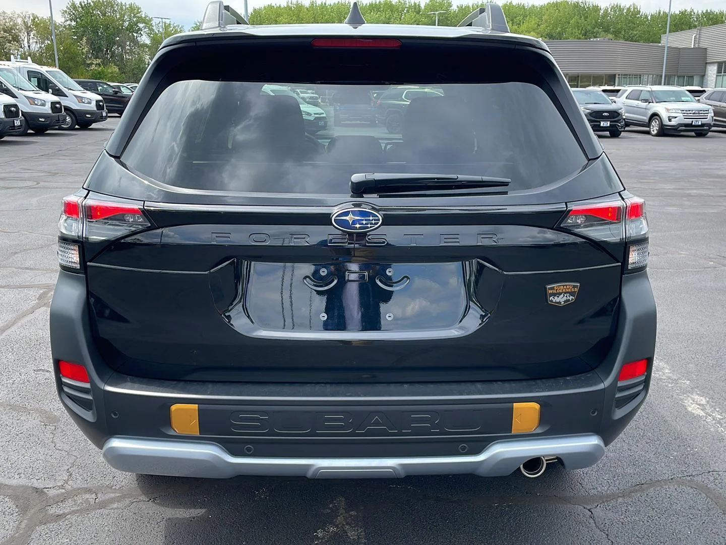 New 2026 Crystal Black Silica Subaru Wilderness image 4