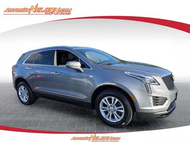 Used 2021 SATIN STEEL METALLIC Cadillac FWD Luxury image 1
