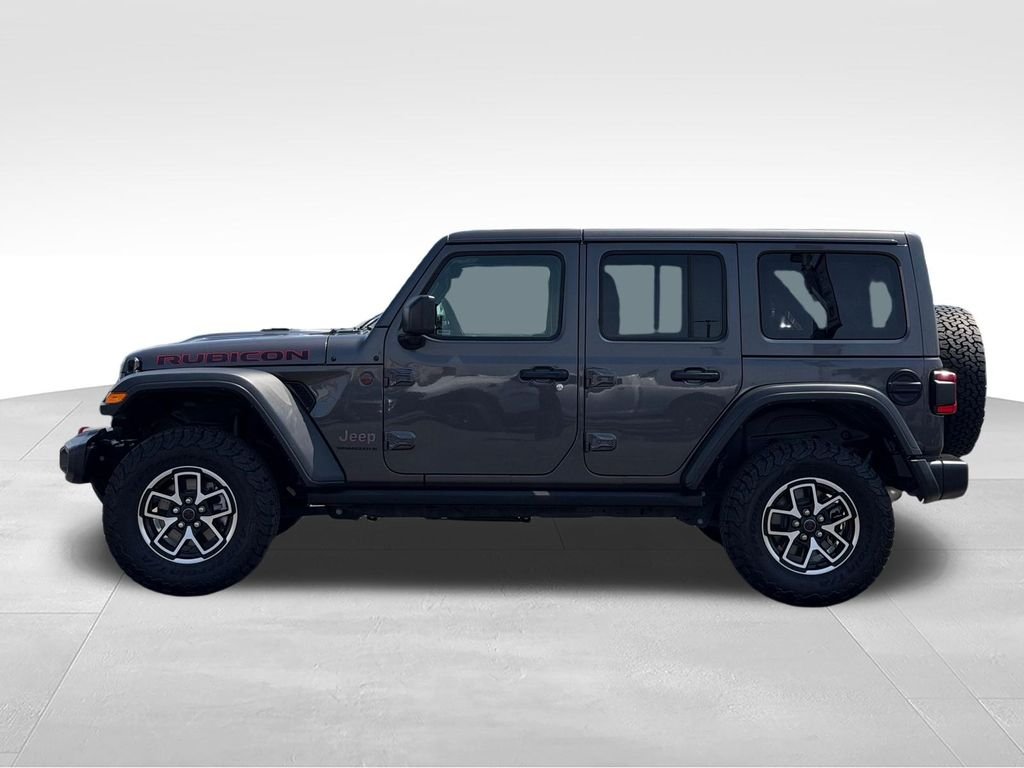 Certified Used 2025 Gray Jeep Rubicon image 4