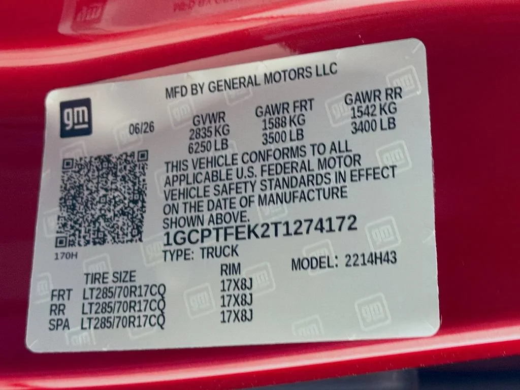 New 2026 Radiant Red Tintcoat Chevrolet ZR2 image 29