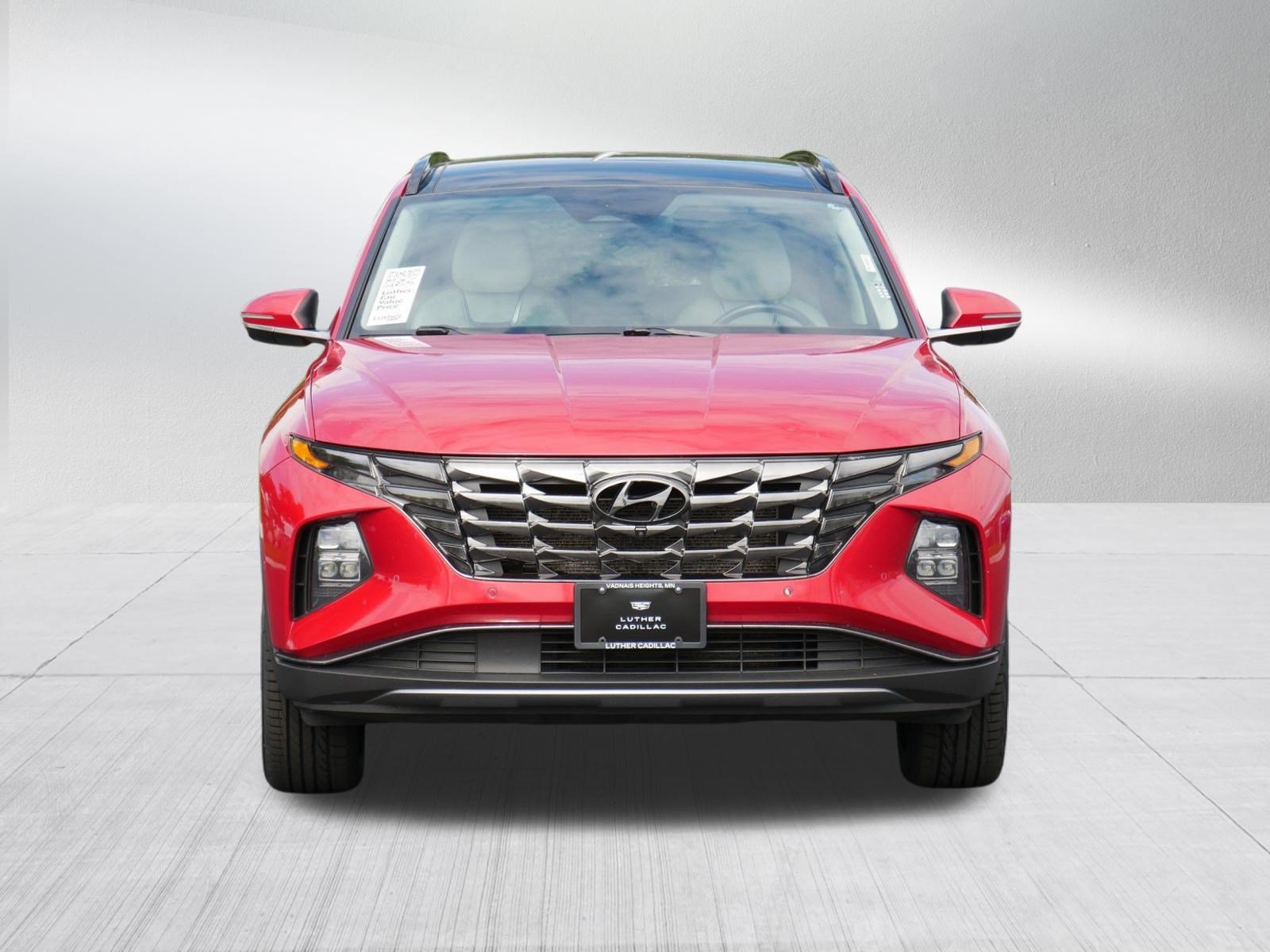 Used 2022 Hyundai Tucson Limited with VIN 5NMJECAE7NH027687 for sale in Vadnais Heights, MN