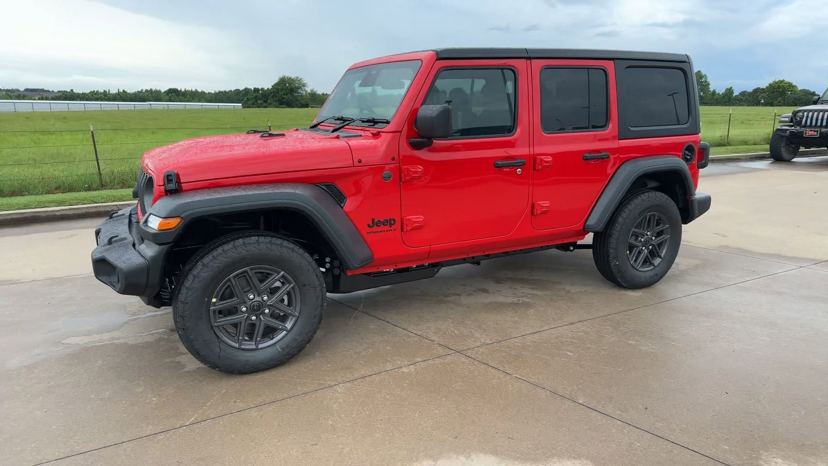 New 2026 Firecracker Red Clearcoat Jeep Sport image 4