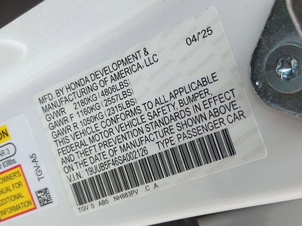 2025 Acura TLX Technology Package - Photo 32