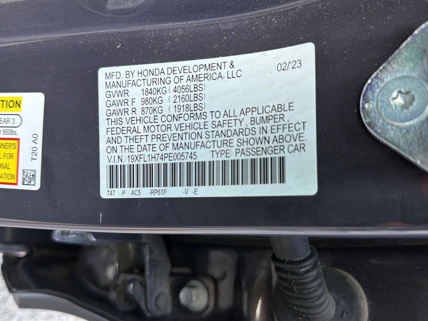 Used 2023 Smokey Mauve Pearl Honda EX-L image 41