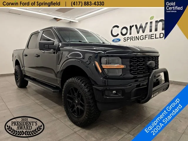 Certified Used 2024 Black Metallic Ford STX image 7