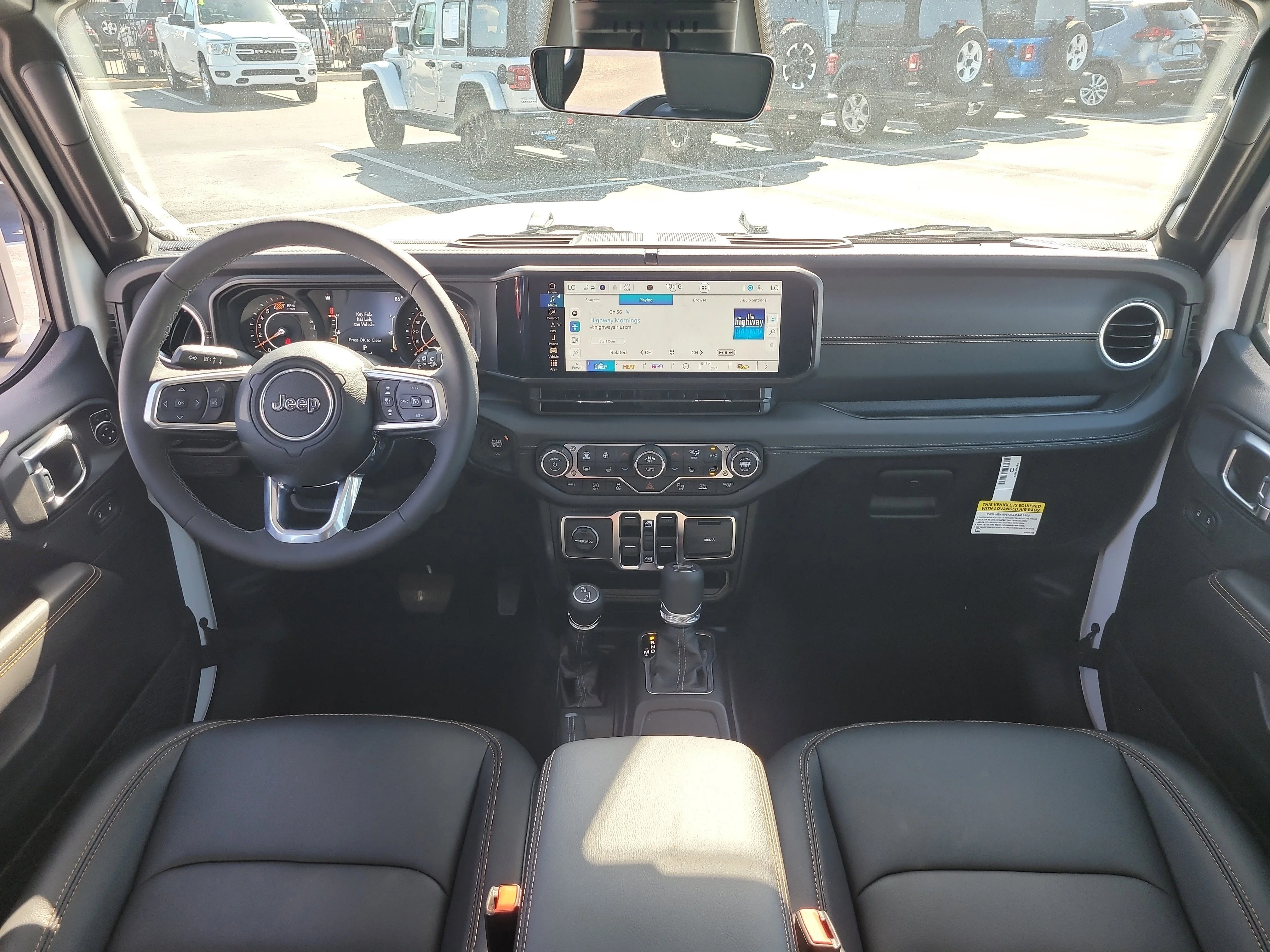 New 2026 Bright White Clearcoat Jeep Sahara image 11