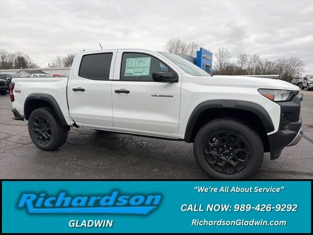 New 2026 Summit White Chevrolet Trail Boss image 1