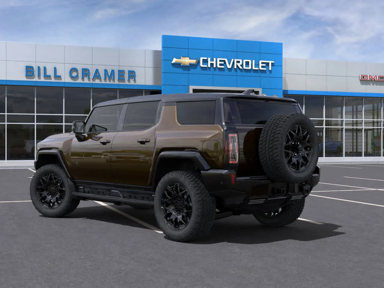 New 2025 Deep Aurora Metallic (Dark Bronze) GMC 3X image 3