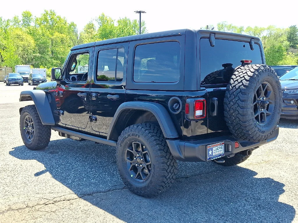 New 2026 Black Clear-Coat Exterior Paint Jeep Willys image 6