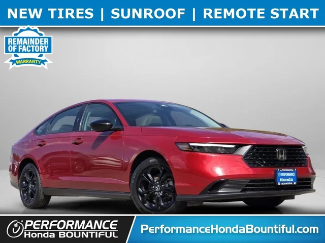 2025 Honda Accord Sedan SE
