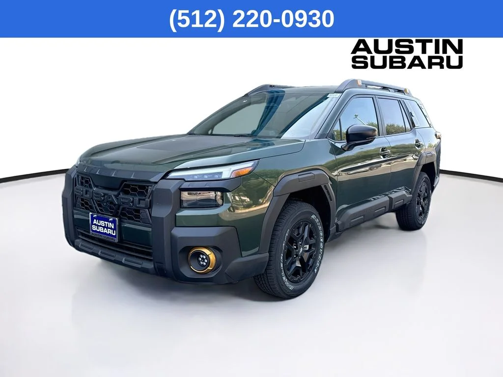 New 2026 Green Subaru Wilderness image 4