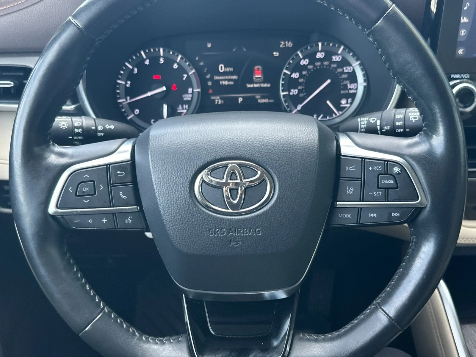 Used 2021 Blizzard Pearl Toyota Limited image 22