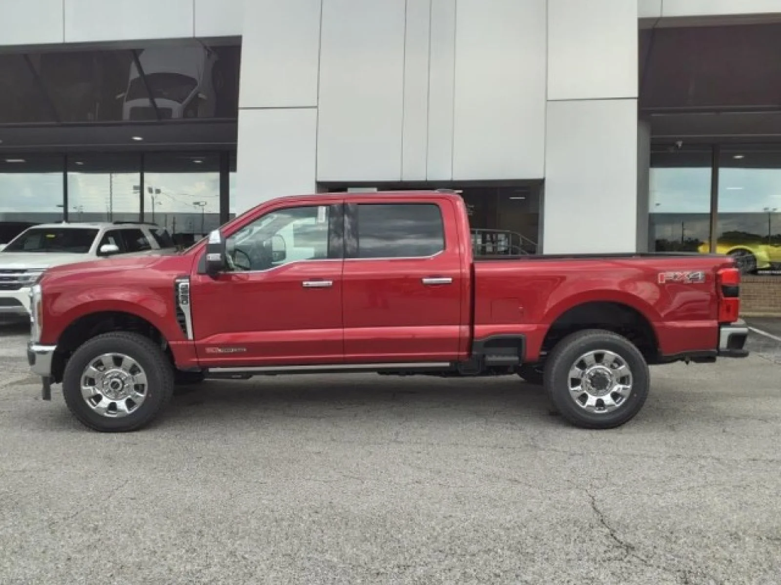 New 2025 Ruby Red Metallic Tinted Clearcoat Ford King Ranch 4WD image 2
