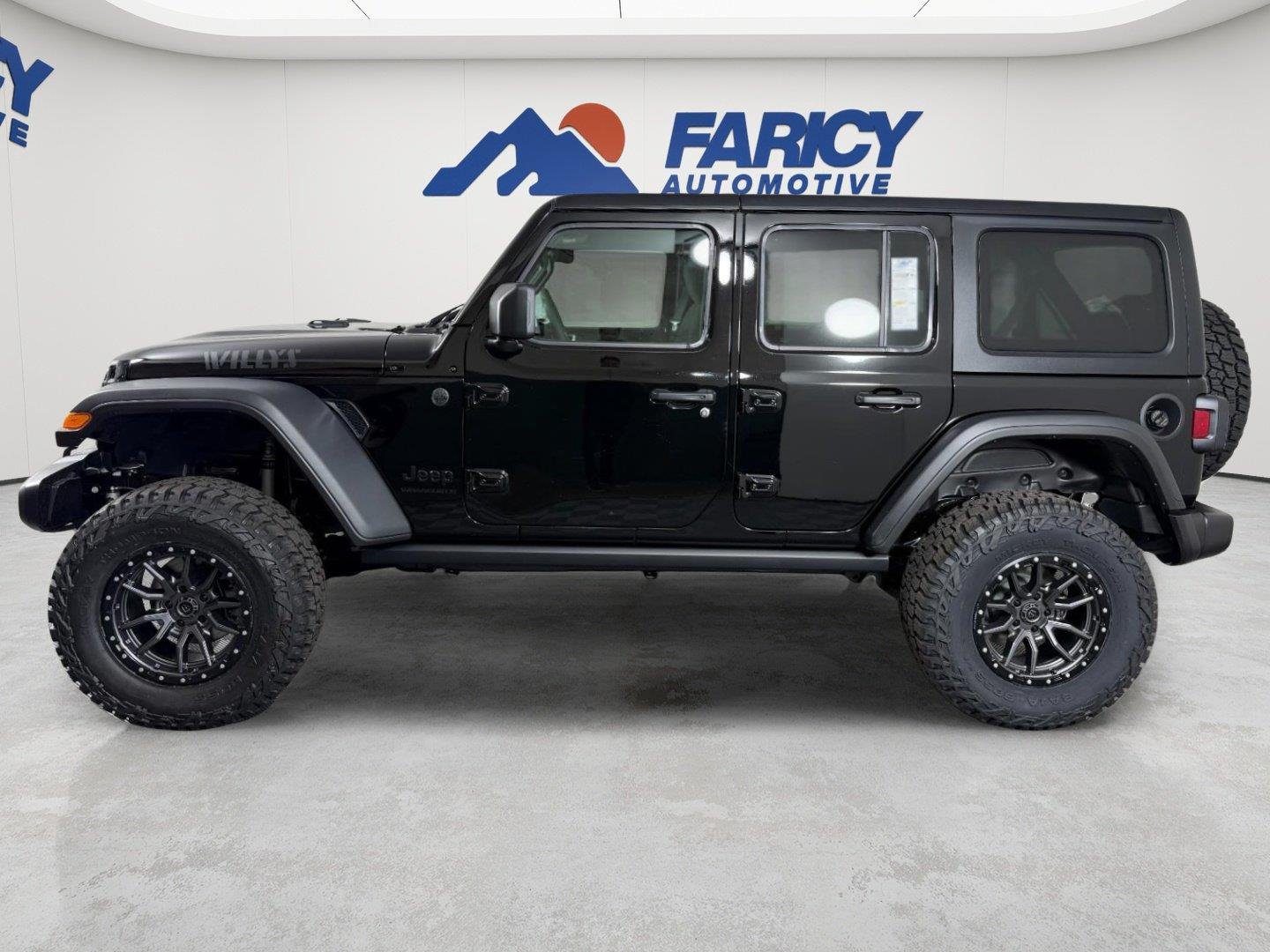 New 2026 Black Clear-Coat Exterior Paint Jeep Willys image 2