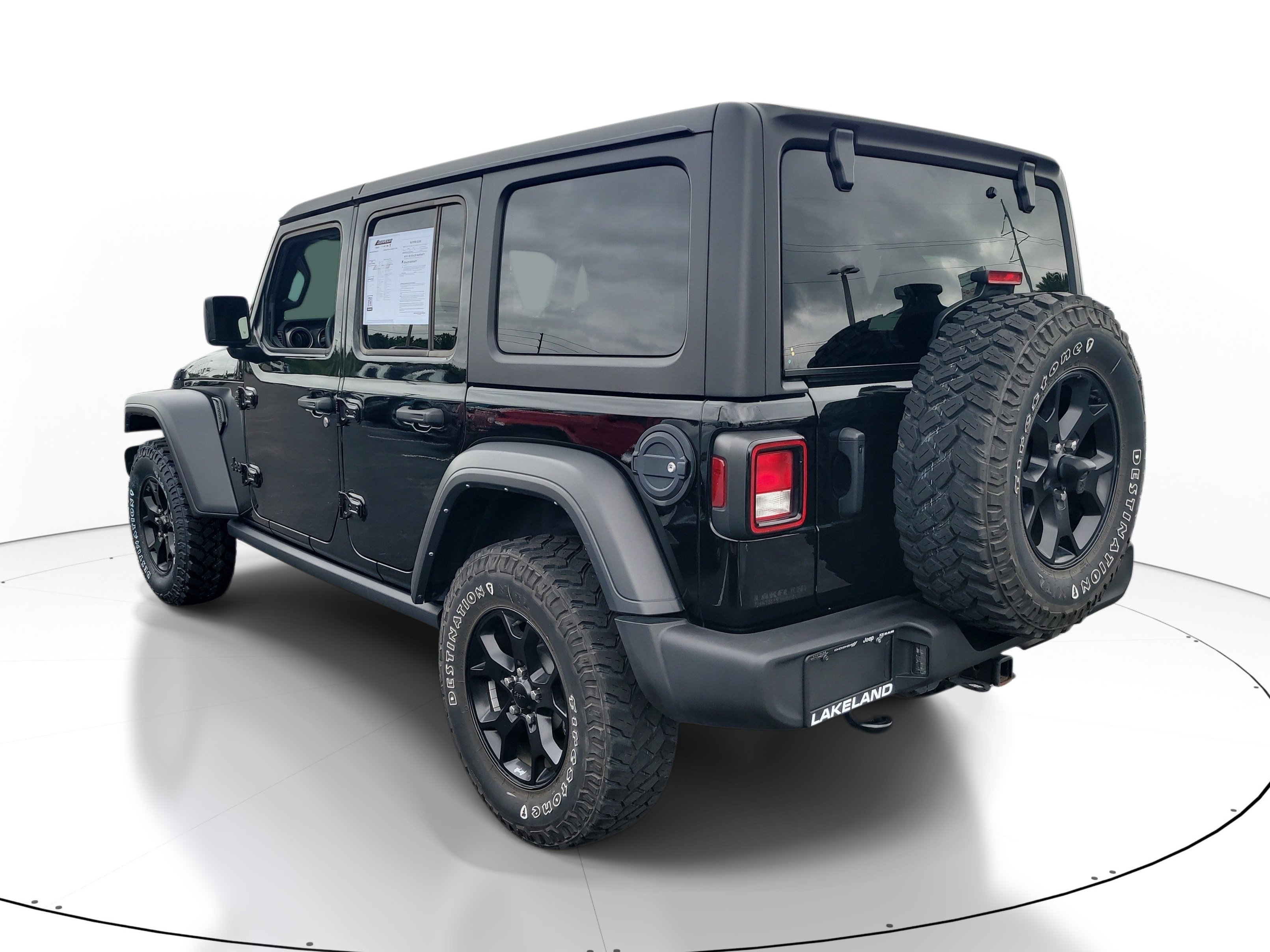 Used 2023 Black Clearcoat Jeep Willys image 6