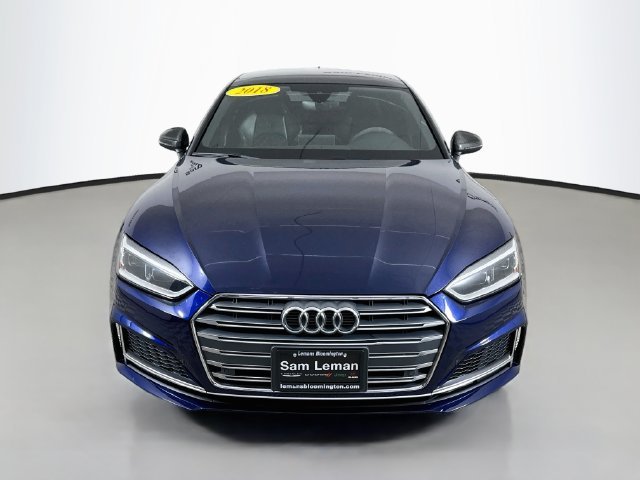 Used 2018 Blue Audi 3.0T Premium Plus image 2