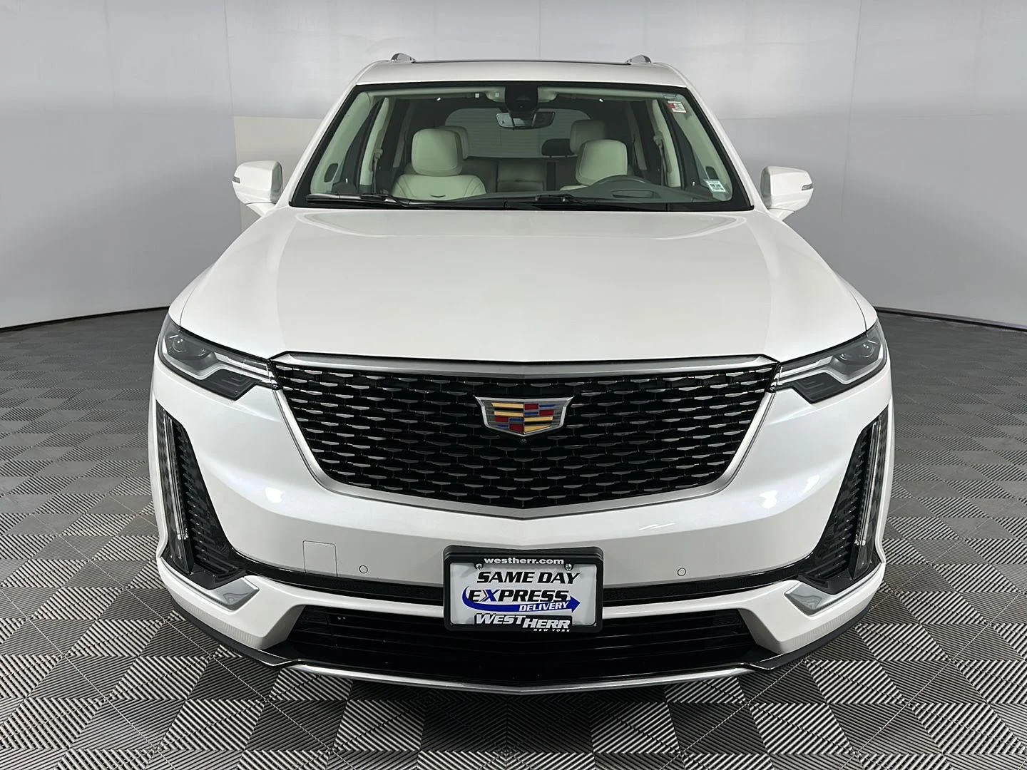 Used 2023 Crystal White Tricoat Cadillac AWD Premium Luxury image 17