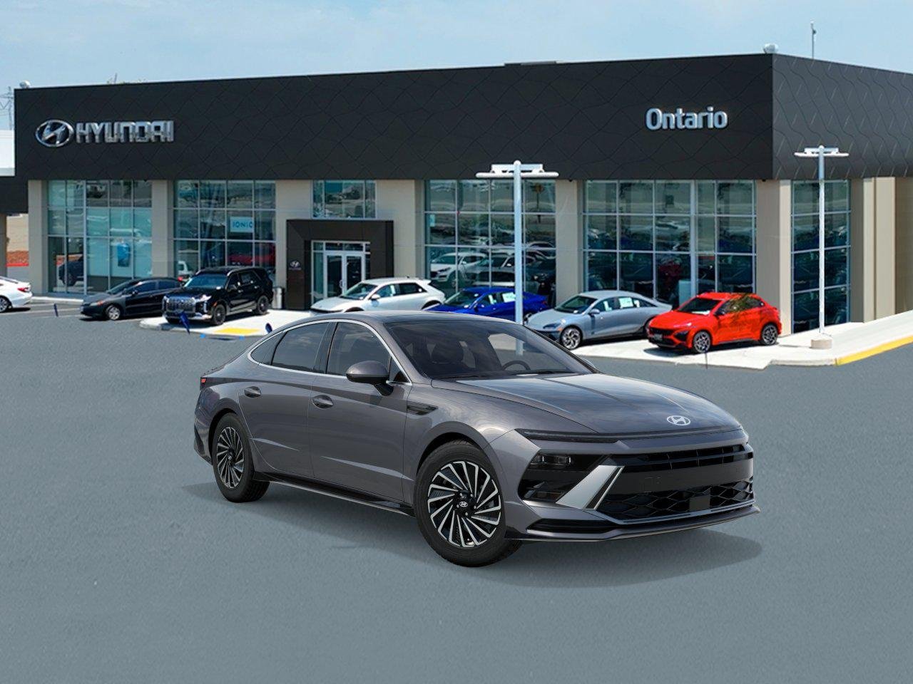 New 2026 Blue Hyundai SEL image 2
