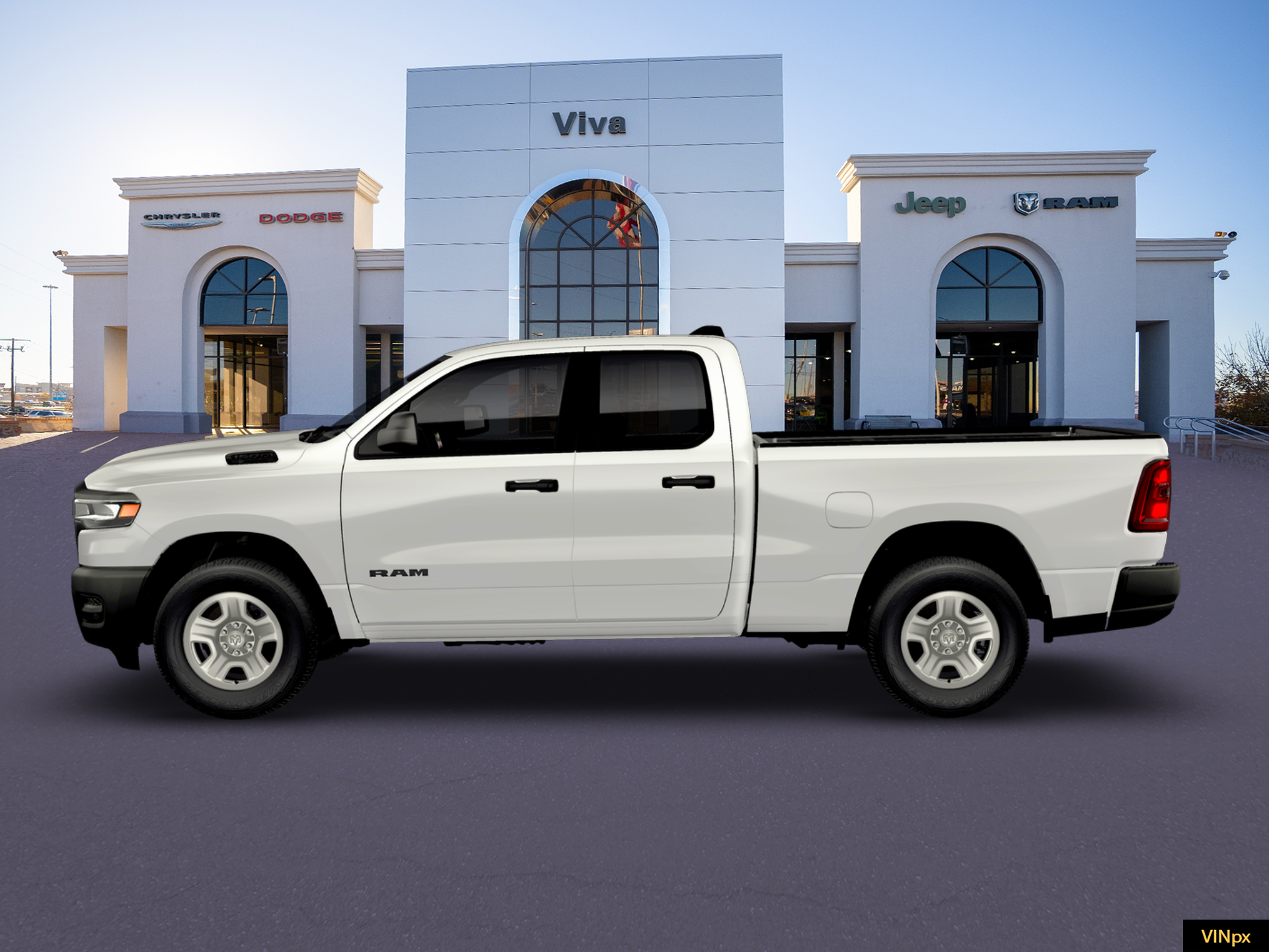 New 2026 Bright White Clearcoat RAM Tradesman image 3