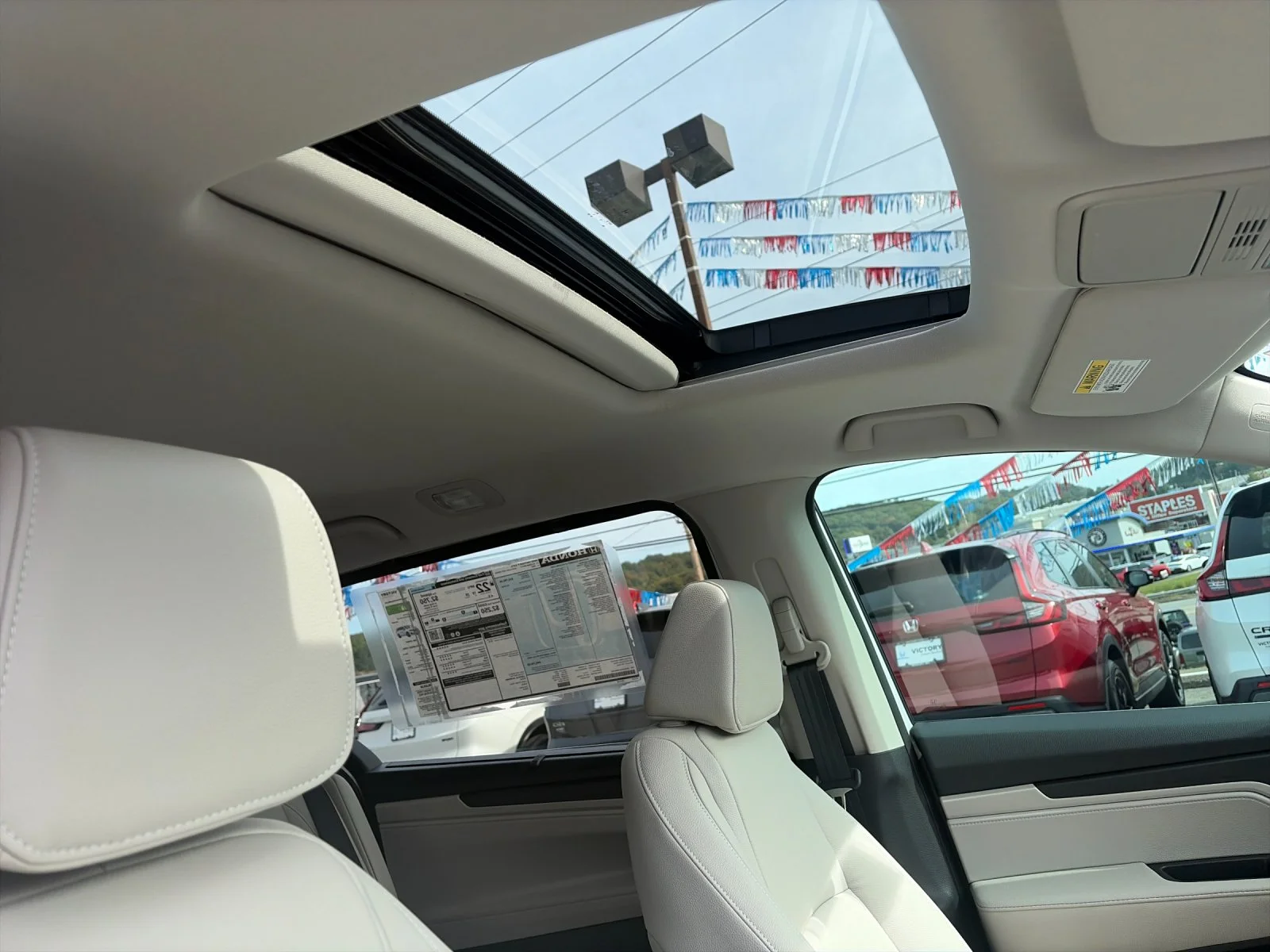 New 2026 Platinum White Pearl Honda EX-L image 20