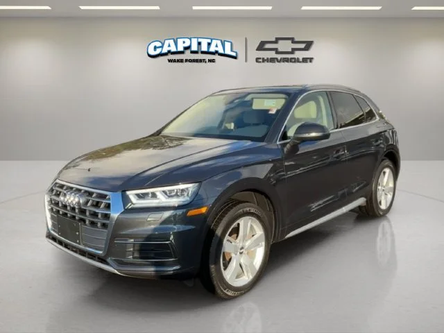 Used 2018 Gray Audi 2.0T image 1