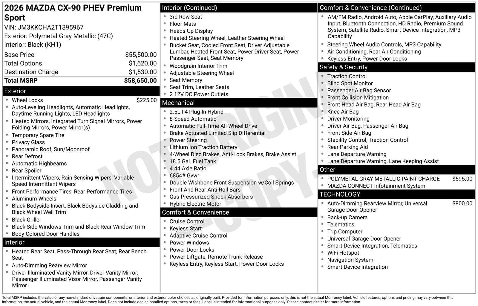 New 2026 Polymetal Gray Metallic Mazda Premium image 4