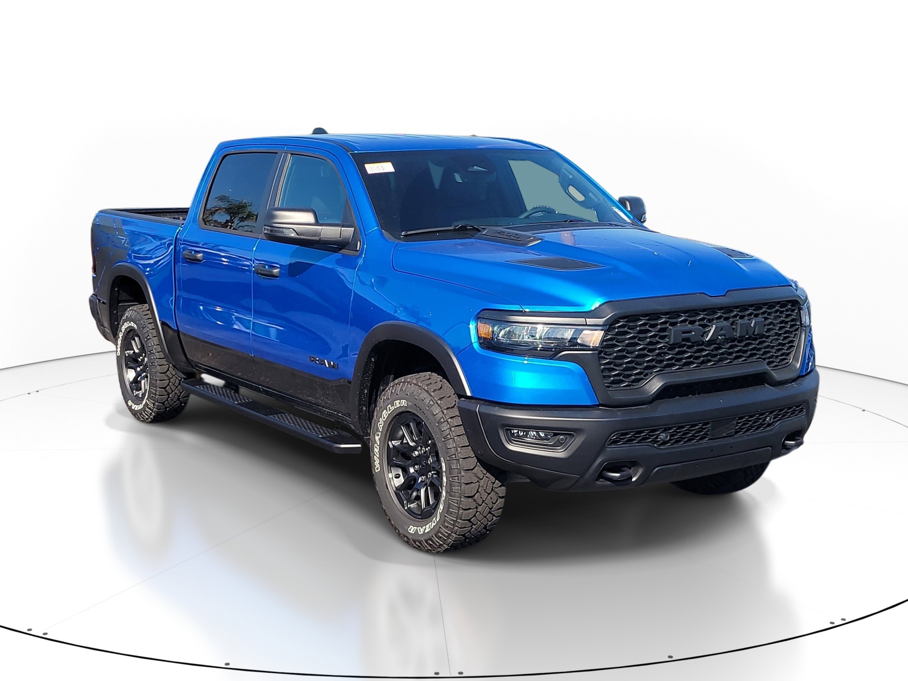 New 2026 Hydro Blue Pearl-Coat Exterior Paint RAM Rebel image 2